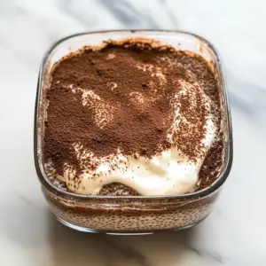 Tiramisu Chia Pudding