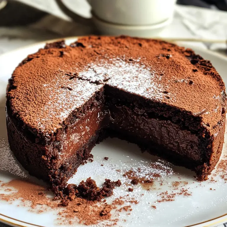 Torta Caprese (Italian Chocolate Torte)