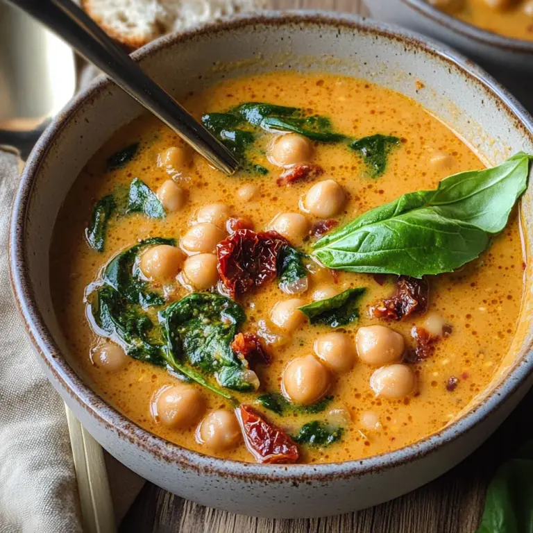 Tuscan Garbanzo Bean Soup