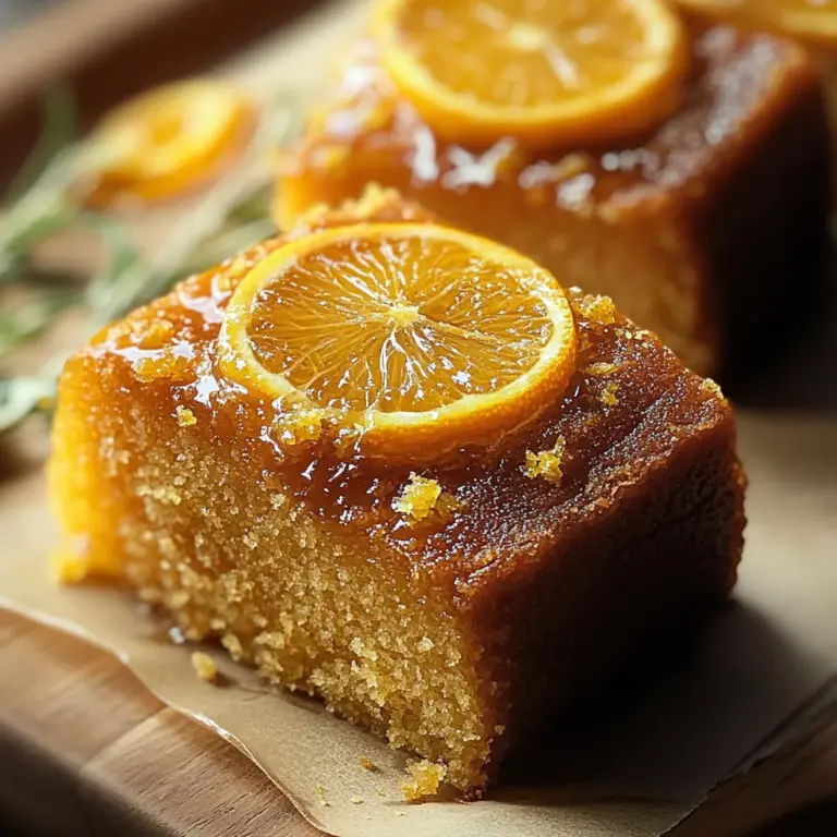 Unleashing the Magic of Orange Ginger Honey Cakes