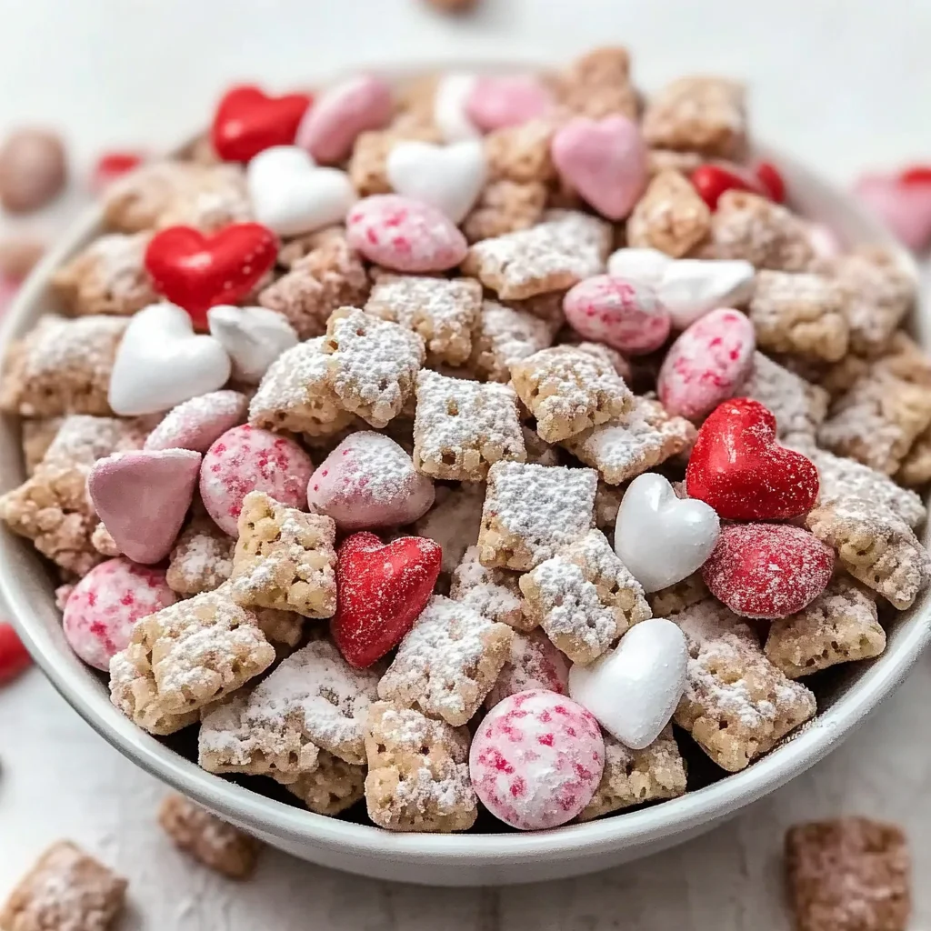 Valentine’s Day Muddy Buddies