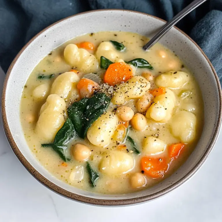 Vegan Gnocchi Soup