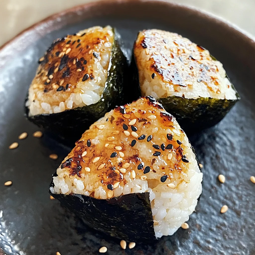 Yaki Onigiri (Grilled Rice Balls)