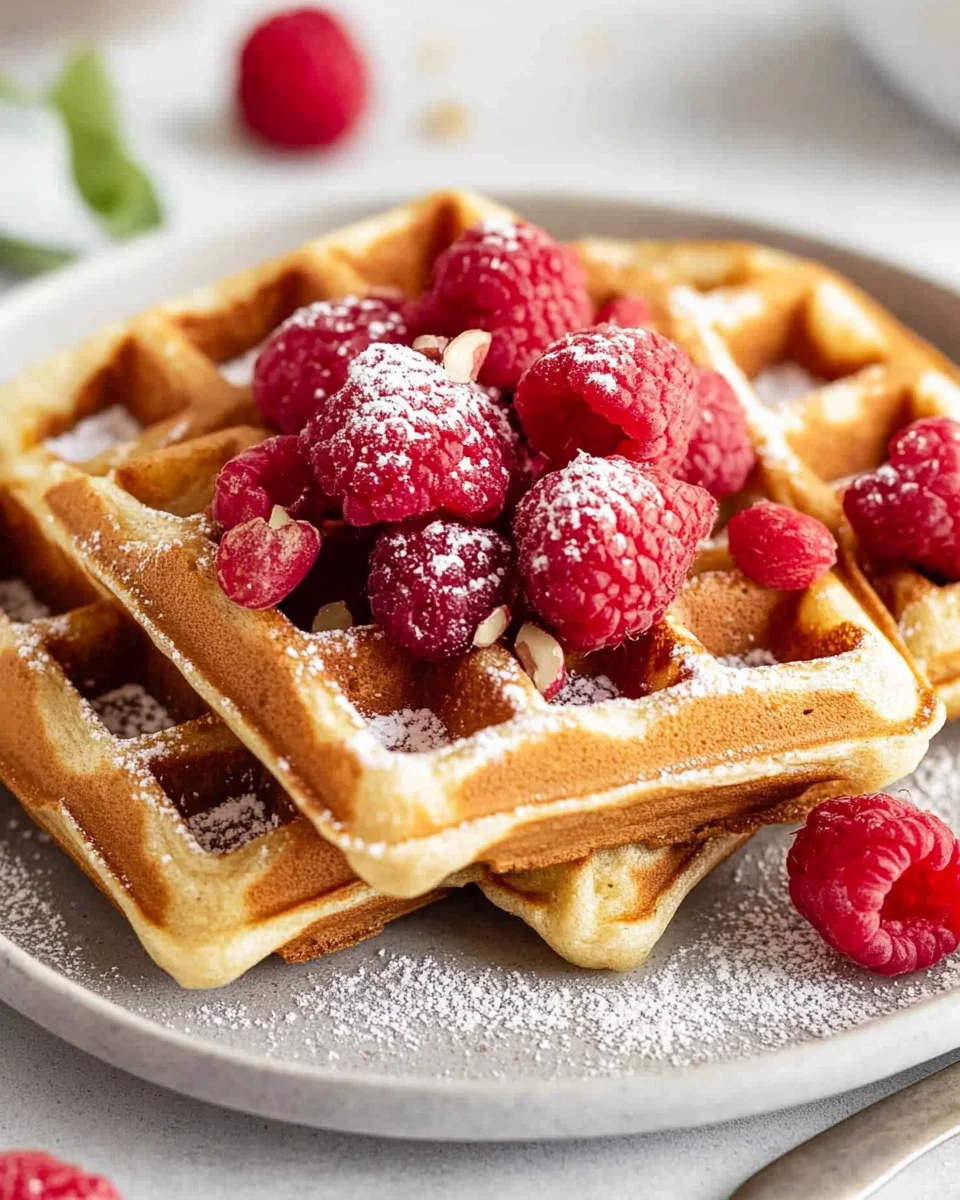 Almond Flour Waffles Recipe