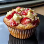 Amazing Strawberry White Chocolate Muffins in 20 Minutes