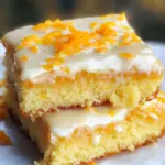 BEST Orange Drizzle Traybake Cake