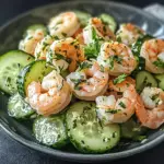 Creamy Cucumber Shrimp Salad Recipe