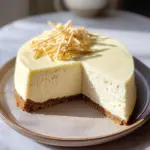 Creamy White Chocolate Cheesecake
