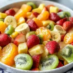 Delicious Easter Fruit Salad with Peach Pie Filling
