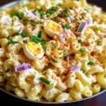 Deviled Egg Pasta Salad