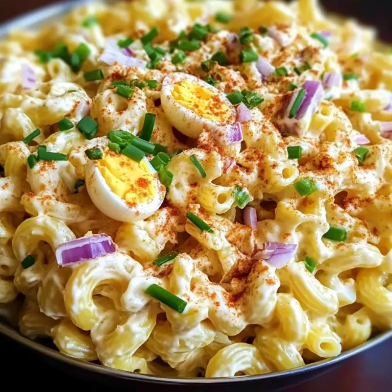 Deviled Egg Pasta Salad