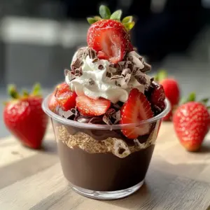 Dubai Chocolate Strawberry Cup Recipe