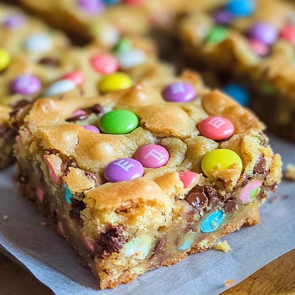 Easter Cake Mix Cookie Bars