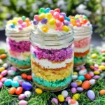 Easter Cake in a Jar