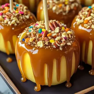 Easy Caramel Apples Recipe