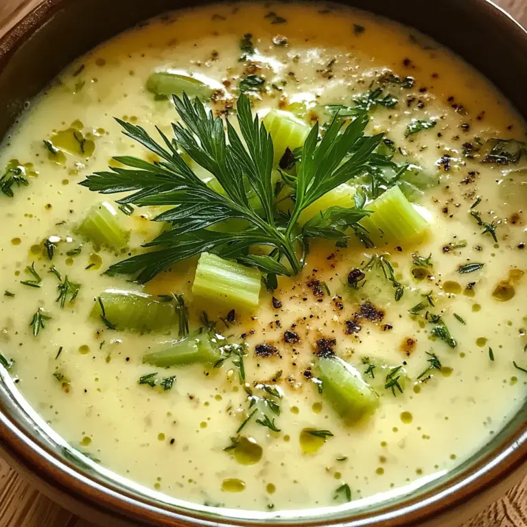 Easy Fennel Celery Garlic Soup Recipe That Warms Your Soul