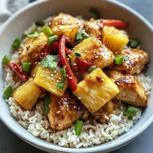 Easy Pineapple Chicken & Rice Feast!
