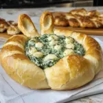 Festive Easter Bunny Spinach Dip
