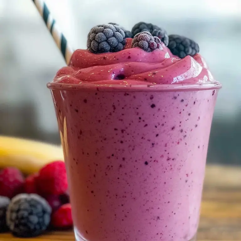Frozen Mixed Berry Smoothie