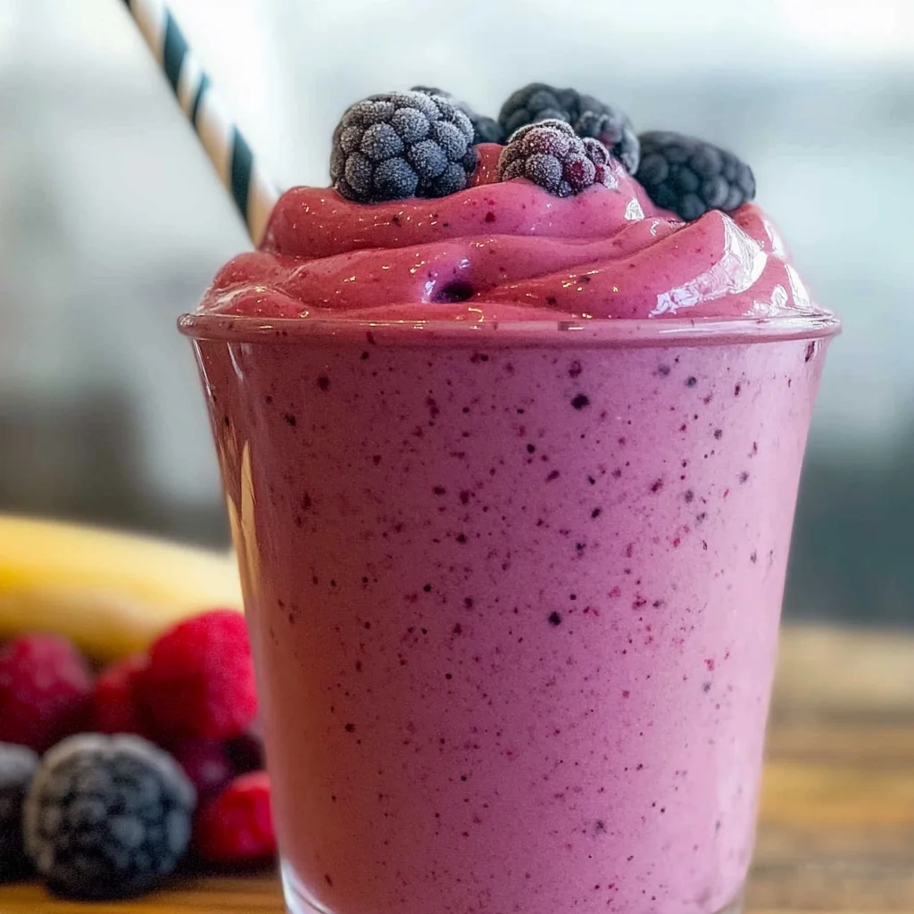Frozen Mixed Berry Smoothie