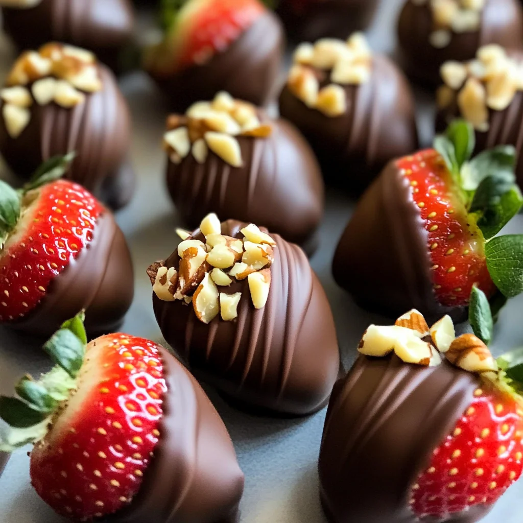 Gourmet Chocolate Covered Strawberries