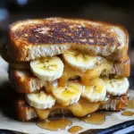 Honey Banana Grilled Cheese Sandwich