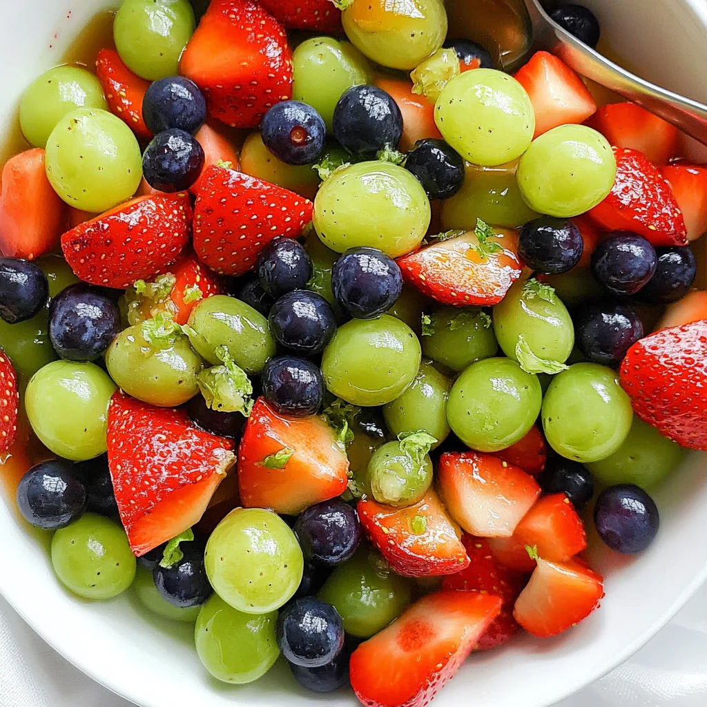 Honey Lime Fruit Salad