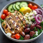 Low-Carb Greek Chicken Bowls: 12g Net Carbs & Irresistible Flavor