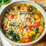 Mediterranean Orzo Soup