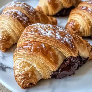Melt-in-Your-Mouth Chocolate Croissants Made Easy at Home