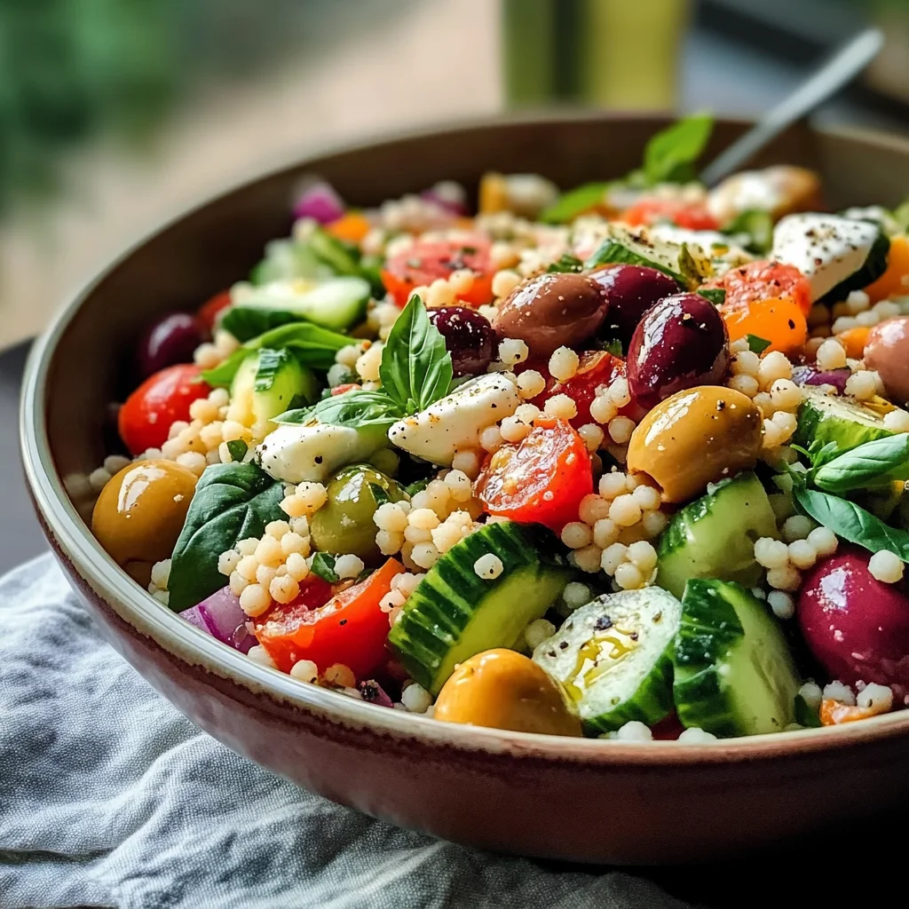Mouthwatering Mediterranean Couscous Salad