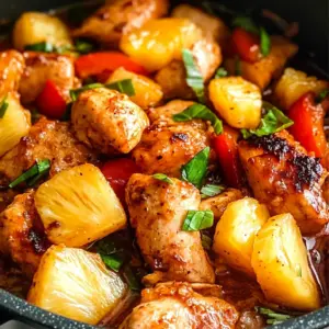 Ninja Foodi Pineapple Chicken