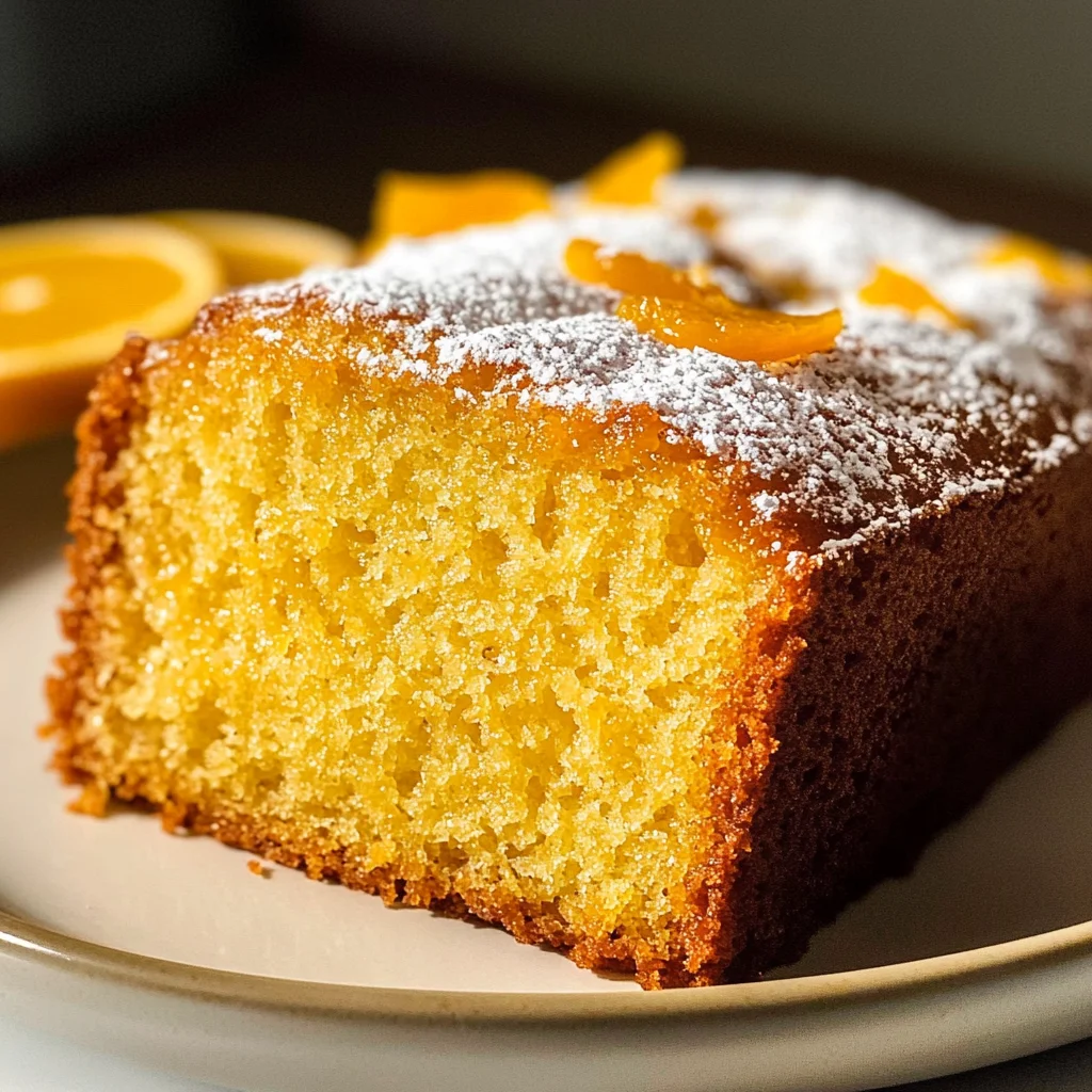 Orange Loaf Cake