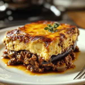 Outrageously Delicious Greek Moussaka