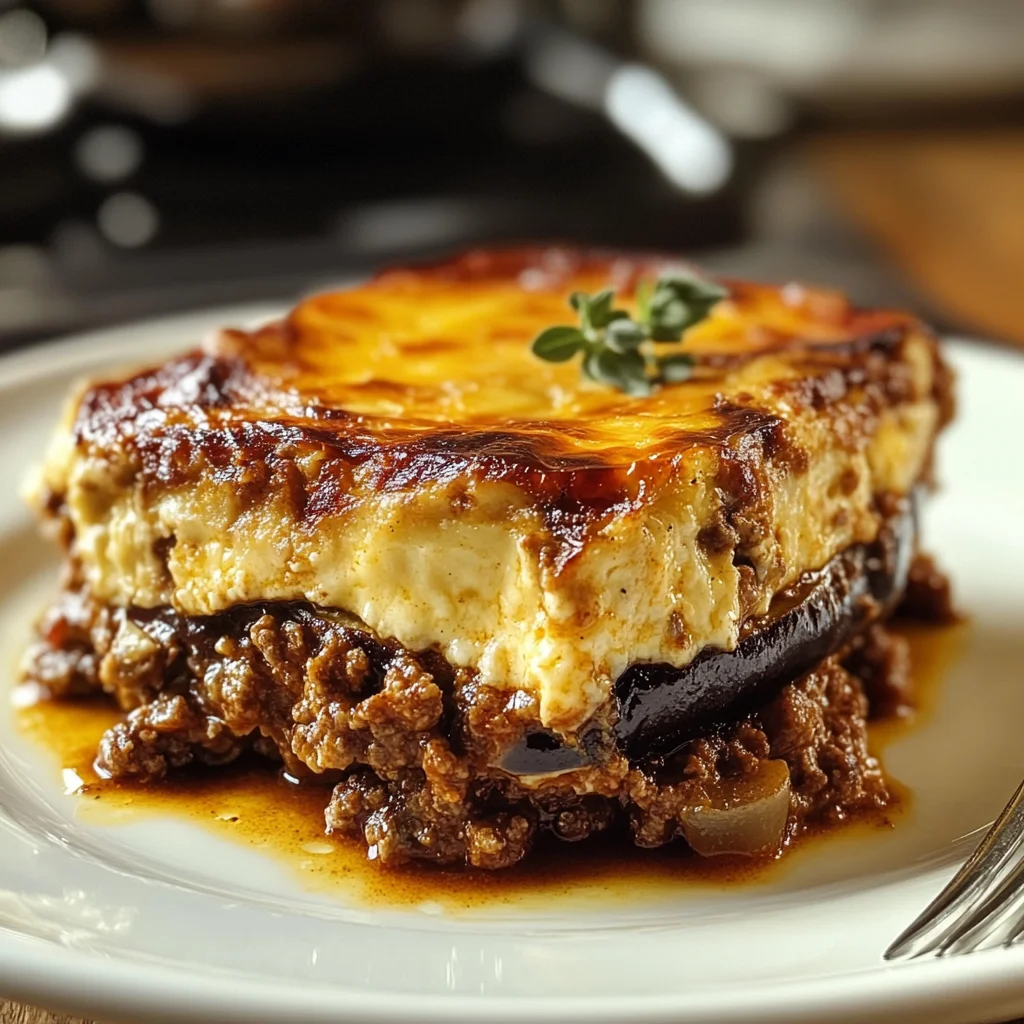 Outrageously Delicious Greek Moussaka