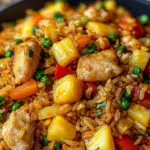 Pineapple Chicken Fried Rice Recipe