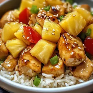 Pineapple Chicken and Rice Recipe – Easy Tropical Flavor
