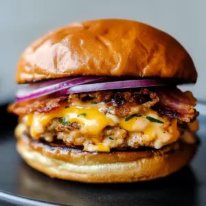 Smash Chicken Burger