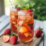 Southern Strawberry Sweet Iced Tea