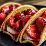 Strawberry Cheesecake Dessert Tacos – Best Sweet Taco Recipe