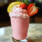 Strawberry Frosted Lemonade.