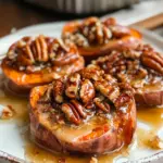 A small Thanksgiving: Melting Sweet Potatoes (with Maple-Pecan Sauce)