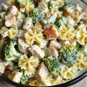 Broccoli and Chicken Pasta Salad