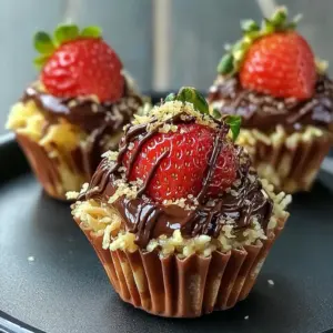 Chocolate Strawberry Cups