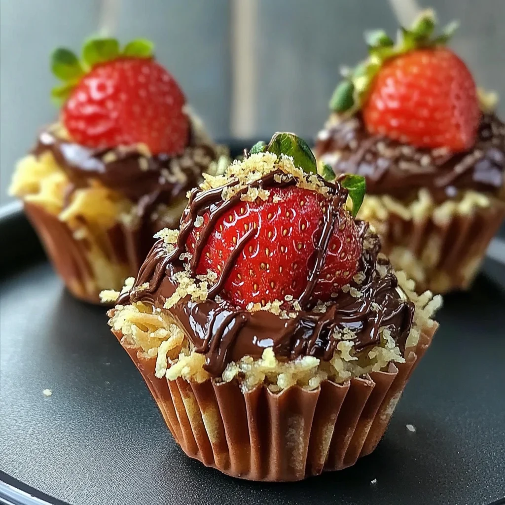 Chocolate Strawberry Cups