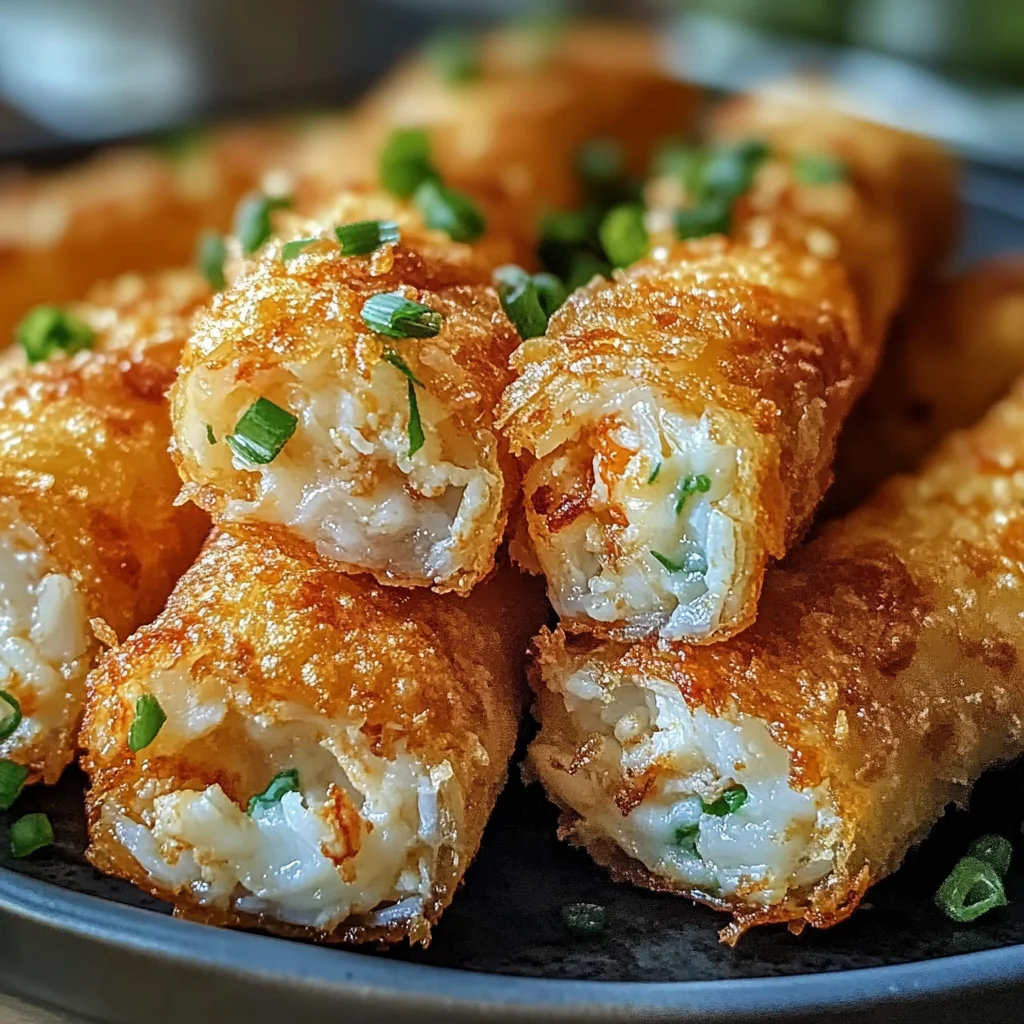 Crispy Rice Paper Crab Ragoons That'll Wow Your Taste Buds