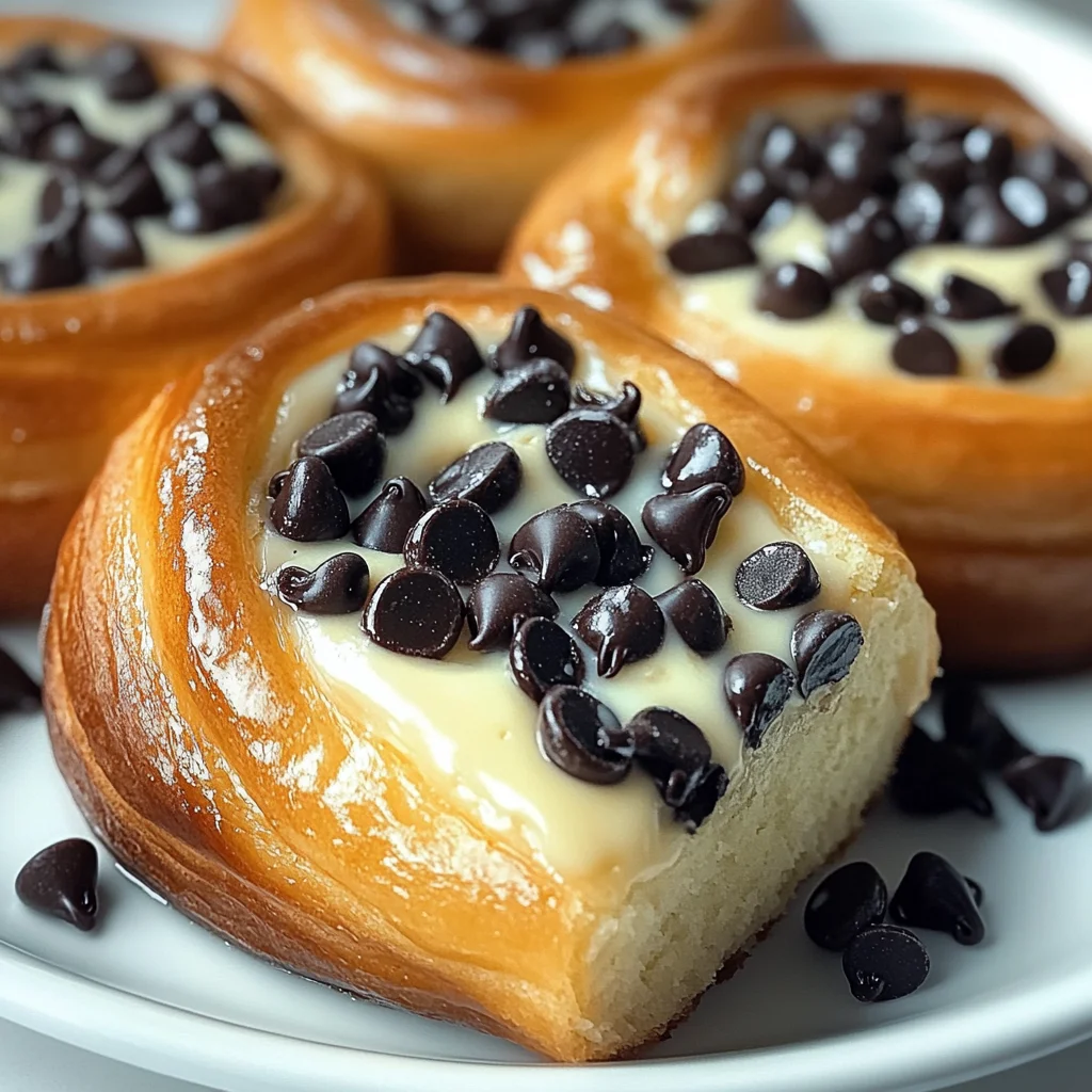 Decadent Chocolate Chip Vanilla Custard Brioches to Indulge