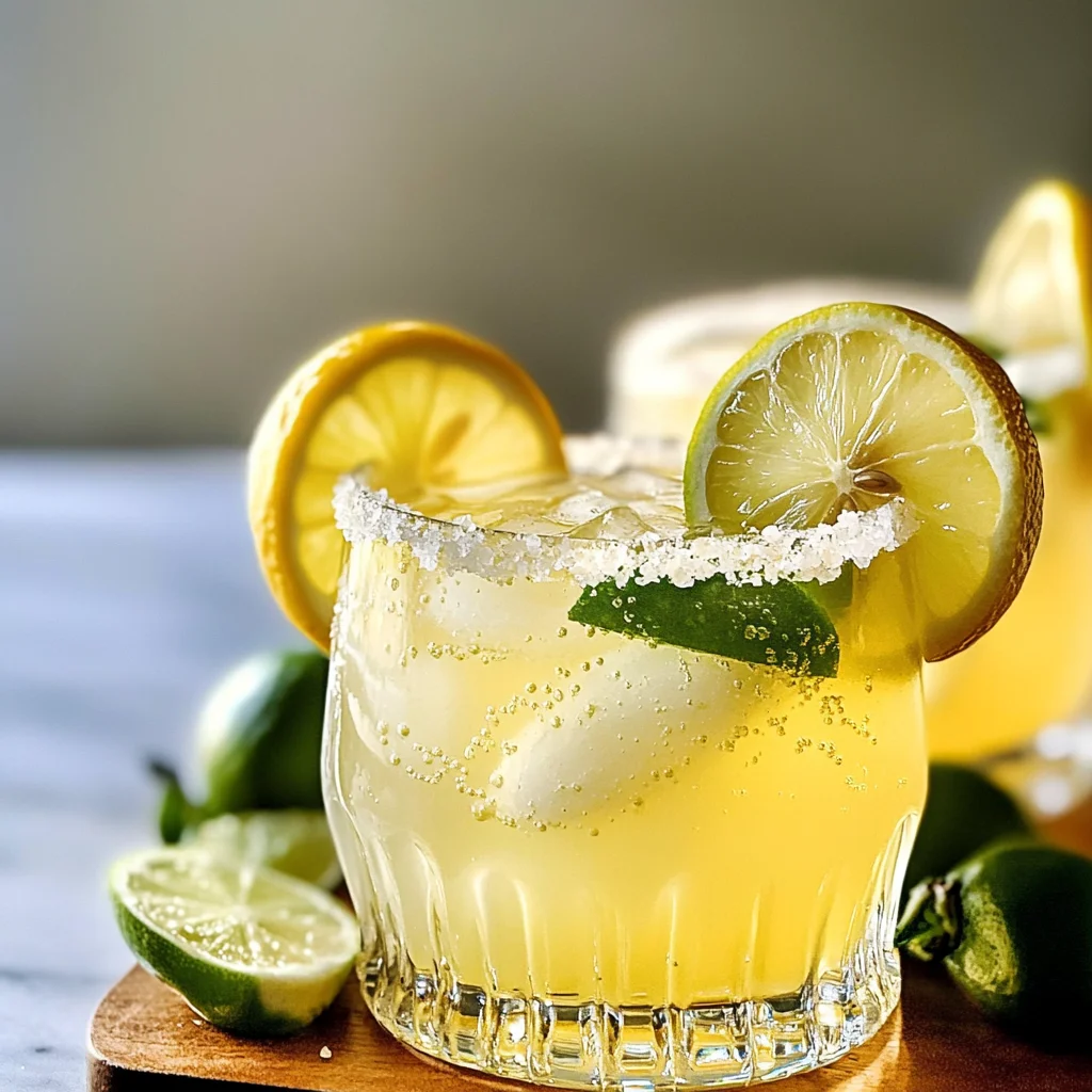 Easy Limoncello Margarita