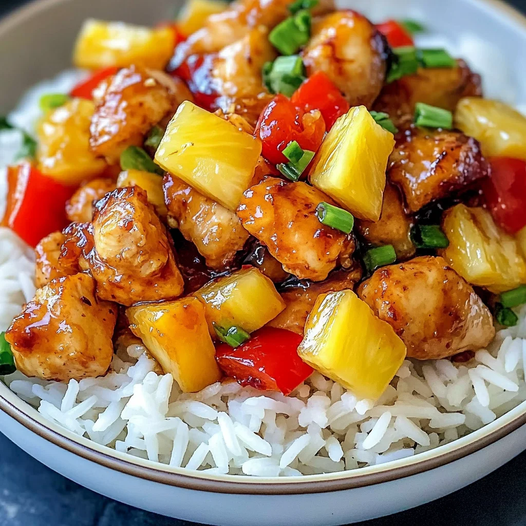 Hawaiian Pineapple Chicken
