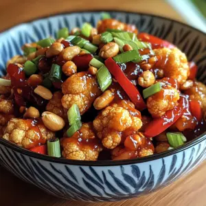 Kung Pao Cauliflower
